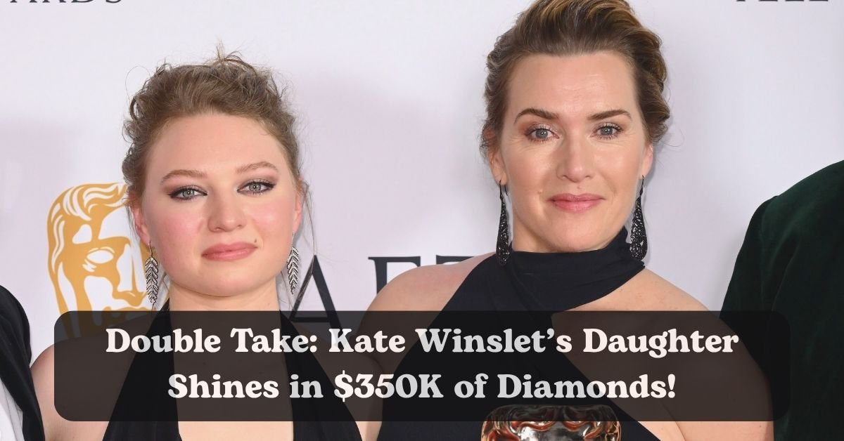 Kate Winslet’s daughter Mia Threapleton stuns on the red carpet in $350K of jewelry.