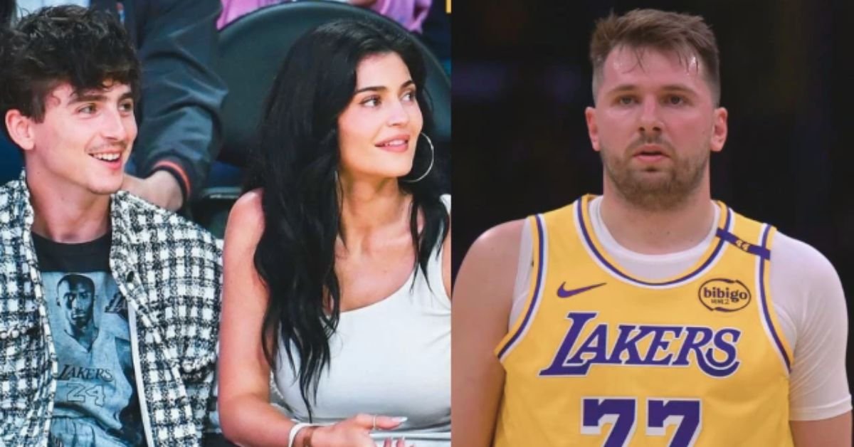 Luka Dončić Sparks Courtside Chaos During Kylie Jenner & Timothée Chalamet’s PDA-Packed Lakers Date 2 Luka Doncic sparks chaos during Kylie Jenner and Timothee Chalamets courtside date