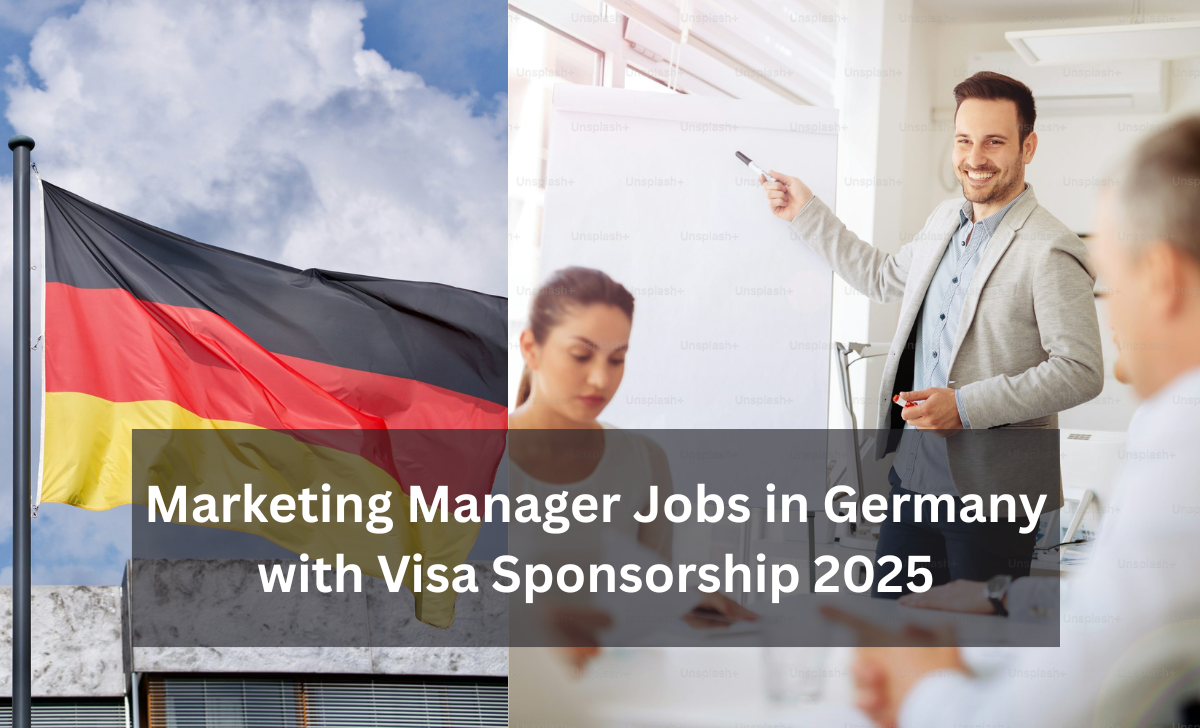 Marketing Manager Jobs in Germany with Visa Sponsorship 2025