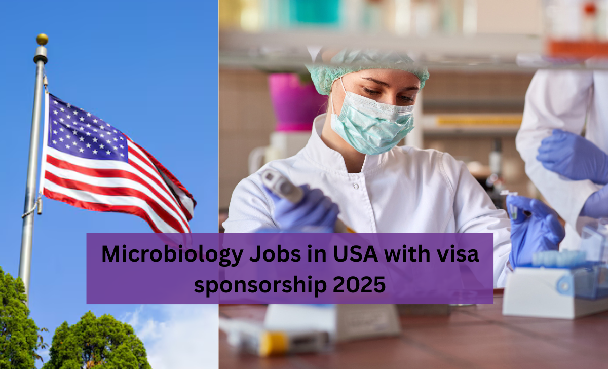 Microbiology Jobs in USA with visa sponsorship 2025