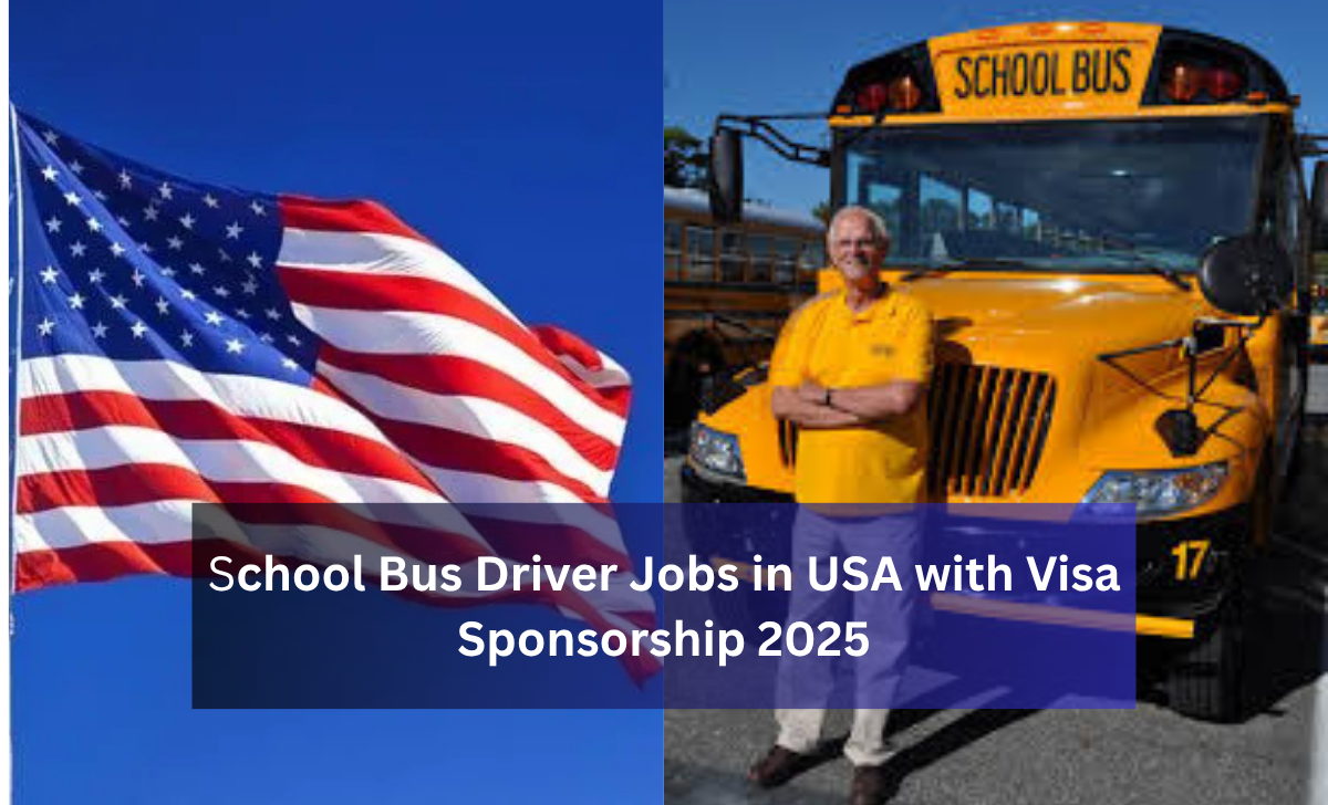 School Bus Driver Jobs in USA with Visa Sponsorship 2025