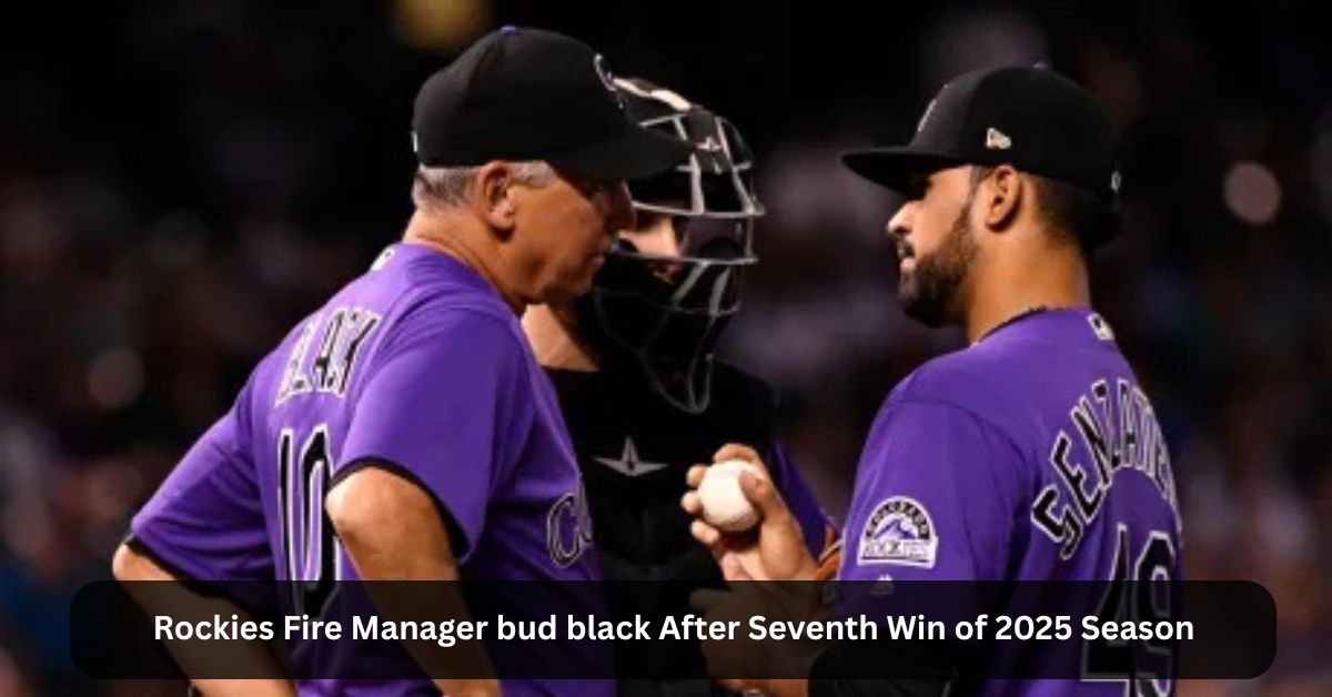 Colorado Rockies fire manager Bud black after Securing Just seventh Win of 2025 Season 2 Sean Diddy combs Faces life Imprisonment Trial on sex Trafficking Charges 3
