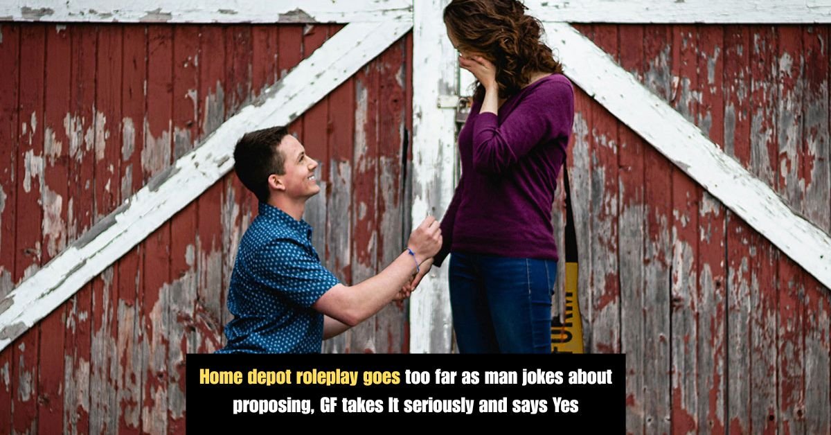 Home depot roleplay goes too far as man jokes about proposing, GF takes It seriously and says Yes 3 Someone asked for the most insane celebrity encountershere Are 30 true stories Thatll Make your day 3