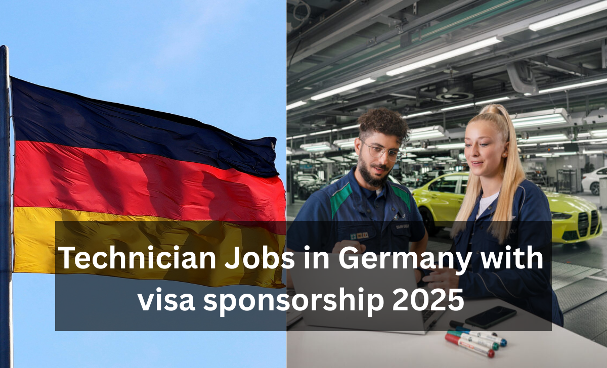 Technician Jobs in Germany with visa sponsorship 2025