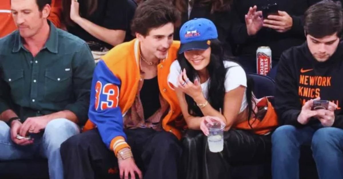 Timothée Chalamet & Kylie Jenner Steal the Spotlight with PDA-Packed Date Night at NBA Playoff Game 2 Timothee Chalamet Kylie Jenner turn up heat with PDA packed courtside date 1