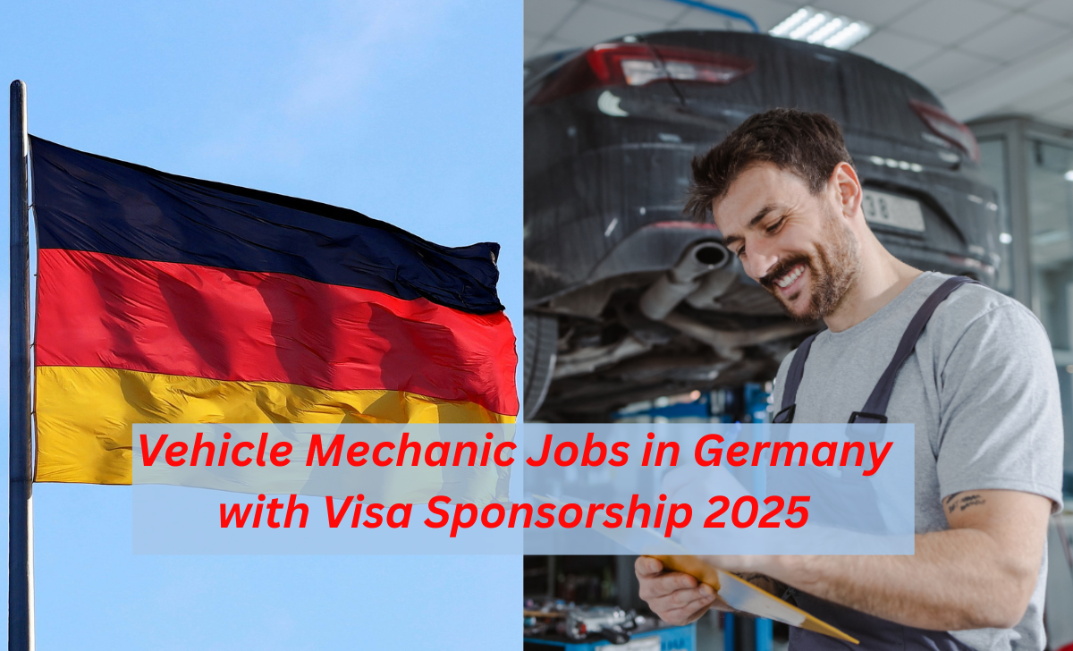 Vehicle Mechanic Jobs in Germany with Visa Sponsorship 2025