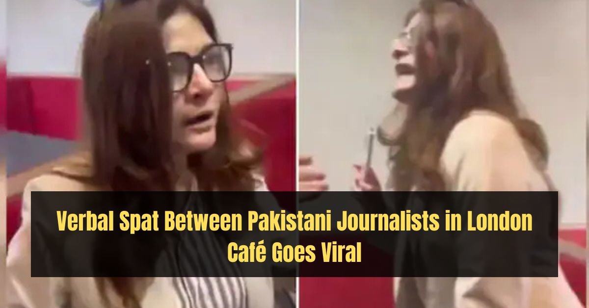 Verbal Spat Between Pakistani Journalists in London Café Goes Viral
