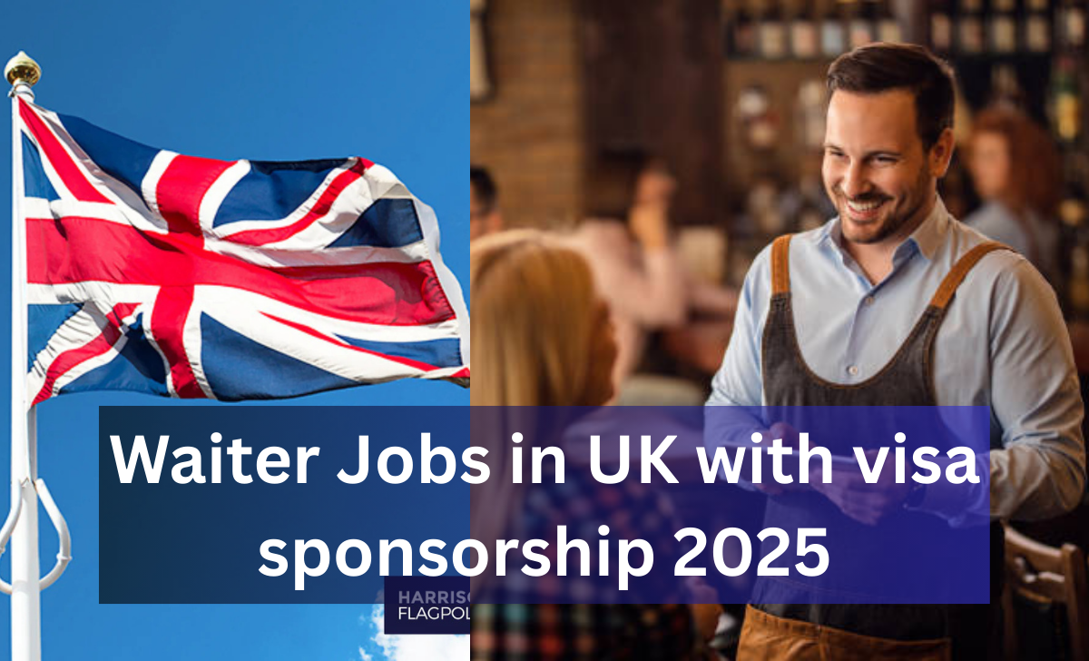 Waiter Jobs in UK with visa sponsorship 2025