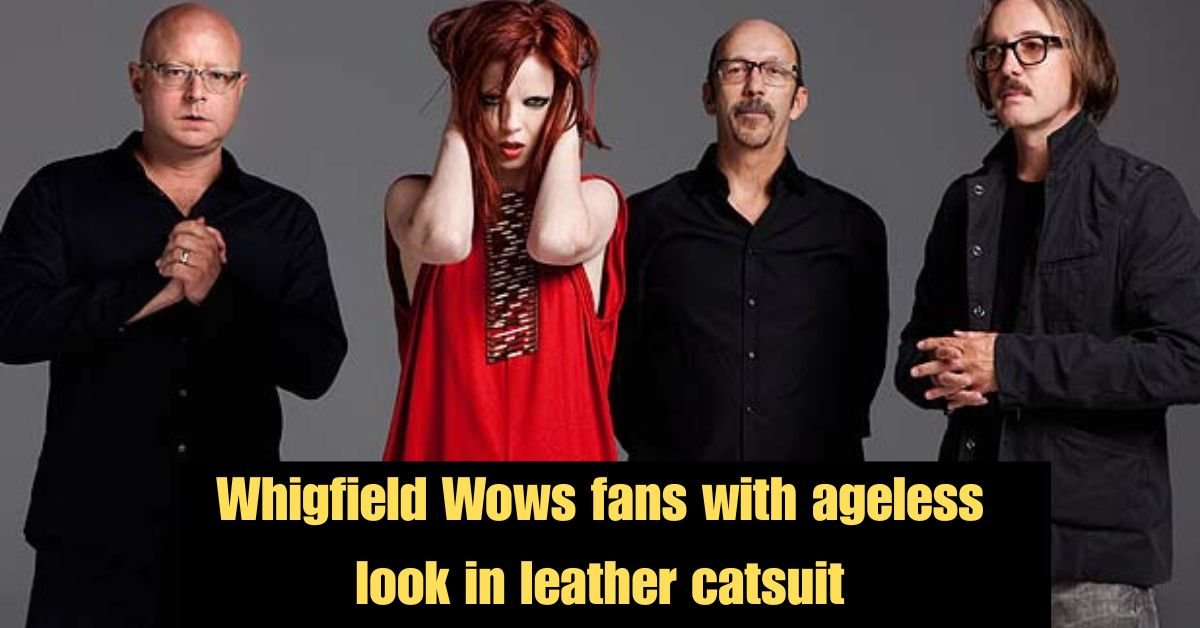 Whigfield Wows fans with ageless look in leather catsuit 3 Whigfield Wows fans with ageless look in leather catsuit 2