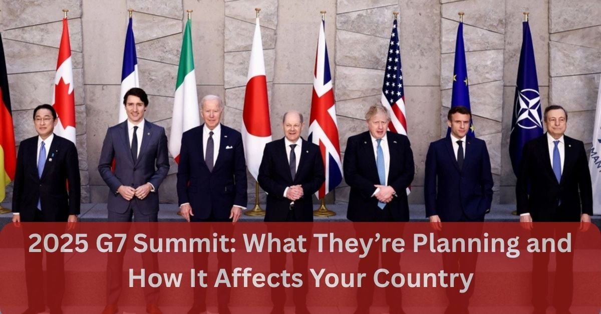 2025 G7 Summit: What They’re Planning and How It Affects Your Country