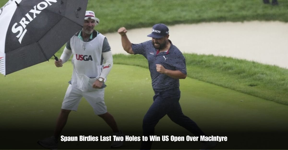 Spaun Birdies Last Two Holes to Win US Open Over MacIntyre 1 6 on Private Jet Presumed Dead After Crash Into San Diego Neighborhood 10 5