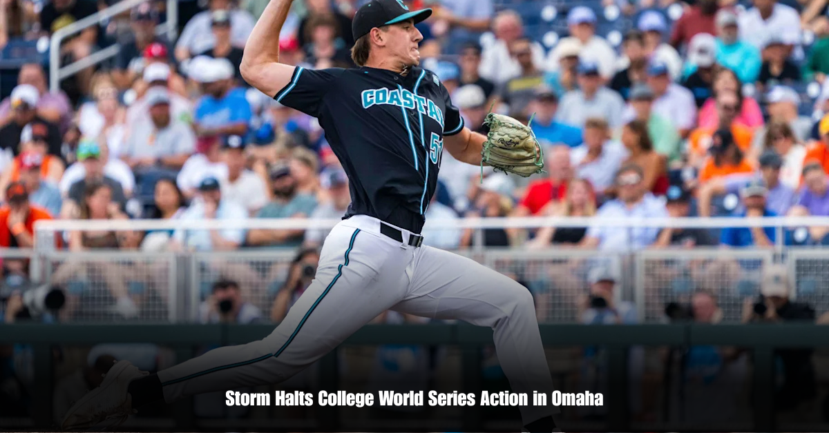 Storm Halts College World Series Action in Omaha 2 6 on Private Jet Presumed Dead After Crash Into San Diego Neighborhood 10