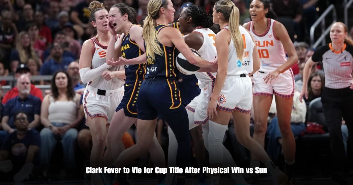 Clark Fever to Vie for Cup Title After Physical Win vs Sun 2 6 on Private Jet Presumed Dead After Crash Into San Diego Neighborhood 14 7