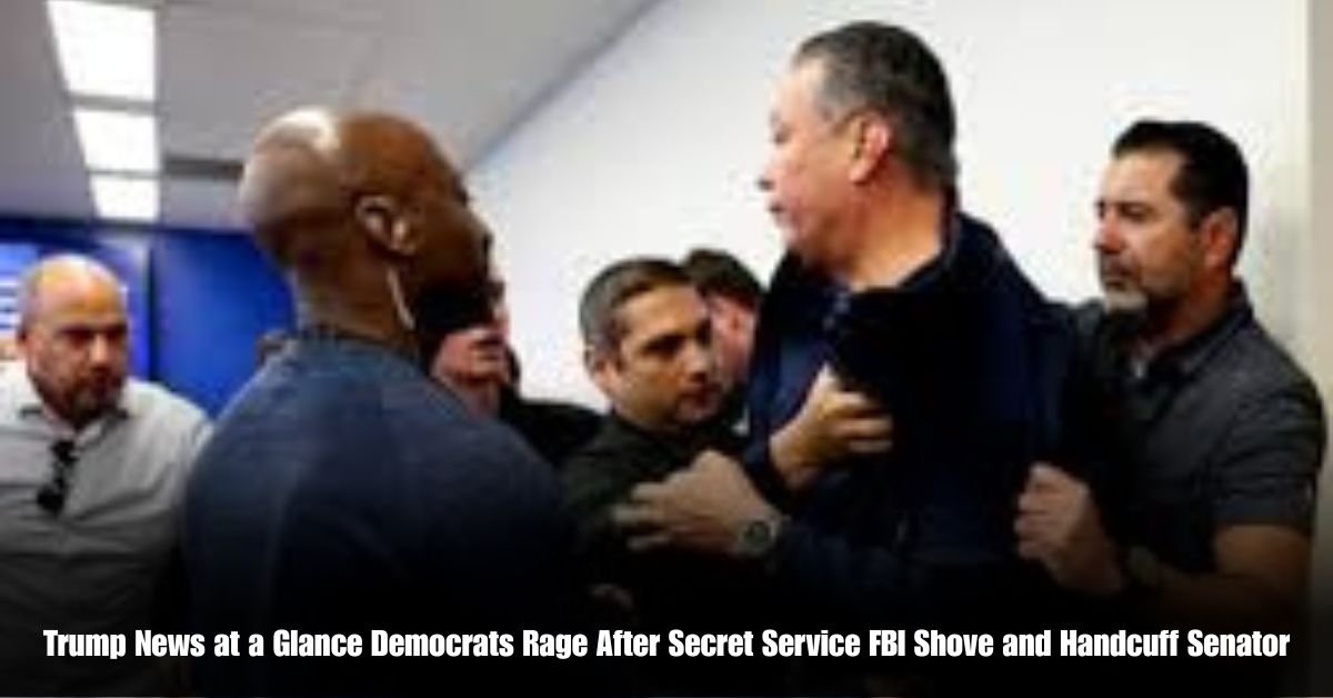 Trump News at a Glance Democrats Rage After Secret Service FBI Shove and Handcuff Senator 2 6 on Private Jet Presumed Dead After Crash Into San Diego Neighborhood 2025 06 13T105918.469