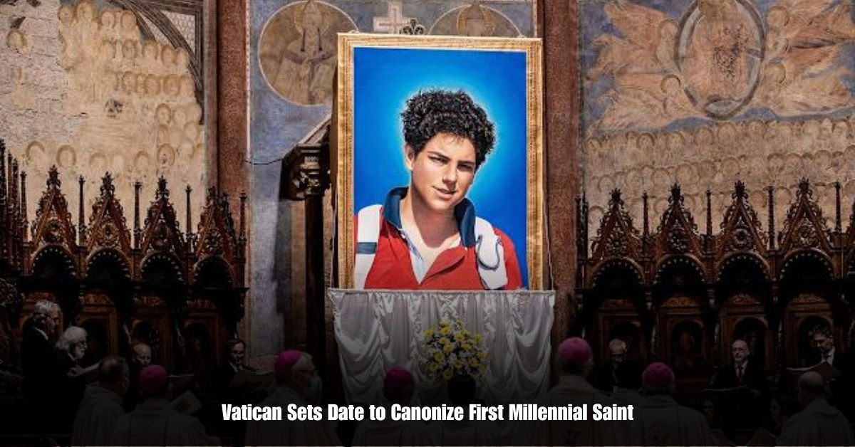 Vatican Sets Date to Canonize First Millennial Saint 2 6 on Private Jet Presumed Dead After Crash Into San Diego Neighborhood 32 2