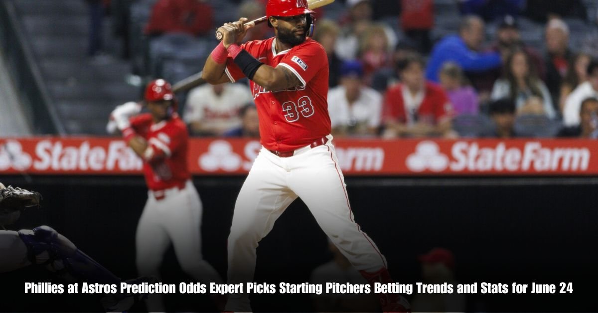 Phillies at Astros Prediction Odds Expert Picks Starting Pitchers Betting Trends and Stats for June 24 1 6 on Private Jet Presumed Dead After Crash Into San Diego Neighborhood 5 13
