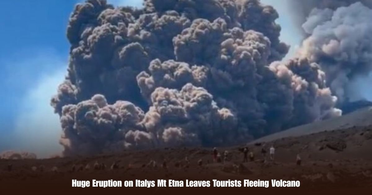 Huge Eruption on Italys Mt Etna Leaves Tourists Fleeing Volcano 2 6 on Private Jet Presumed Dead After Crash Into San Diego Neighborhood 7
