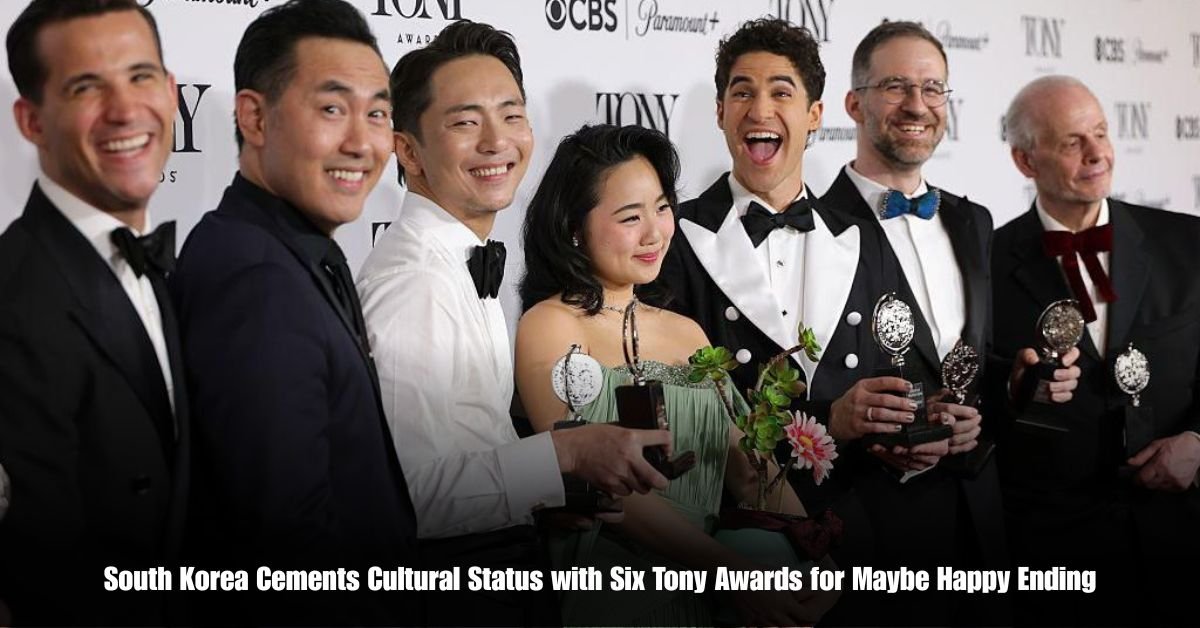 South Korea Cements Cultural Status with Six Tony Awards for Maybe Happy Ending 2 6 on Private Jet Presumed Dead After Crash Into San Diego Neighborhood 75