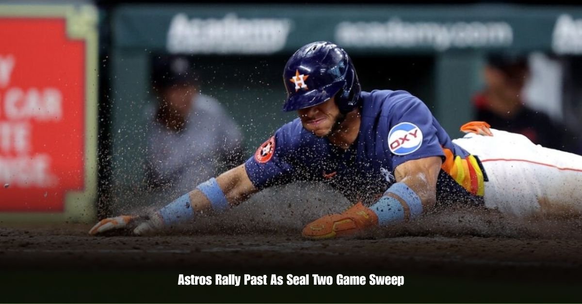 Astros Rally Past As Seal Two Game Sweep 2 6 on Private Jet Presumed Dead After Crash Into San Diego Neighborhood 9 6