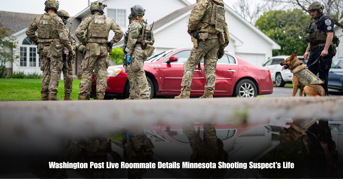 Live Updates Roommate Details Minnesota Shooting Suspect’s Life as Authorities Search Around Abandoned Car 2 6 on Private Jet Presumed Dead After Crash Into San Diego Neighborhood 9