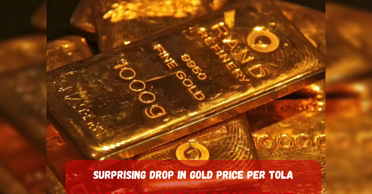 Surprising Drop in Gold Price Per Tola 2 Add a heading 100