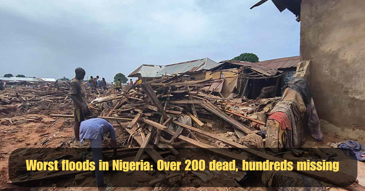 Worst Floods in Nigeria Over 200 Dead Hundreds Missing 2 Add a heading 12