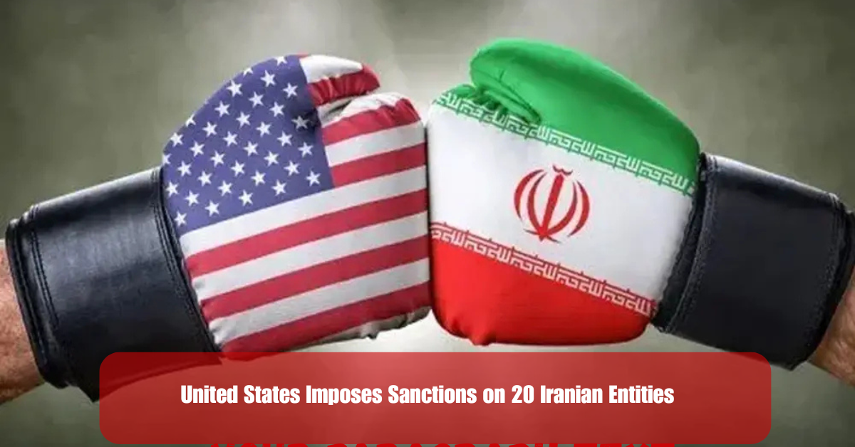 United States Imposes Sanctions on 20 Iranian Entities 2 Add a heading 16 2
