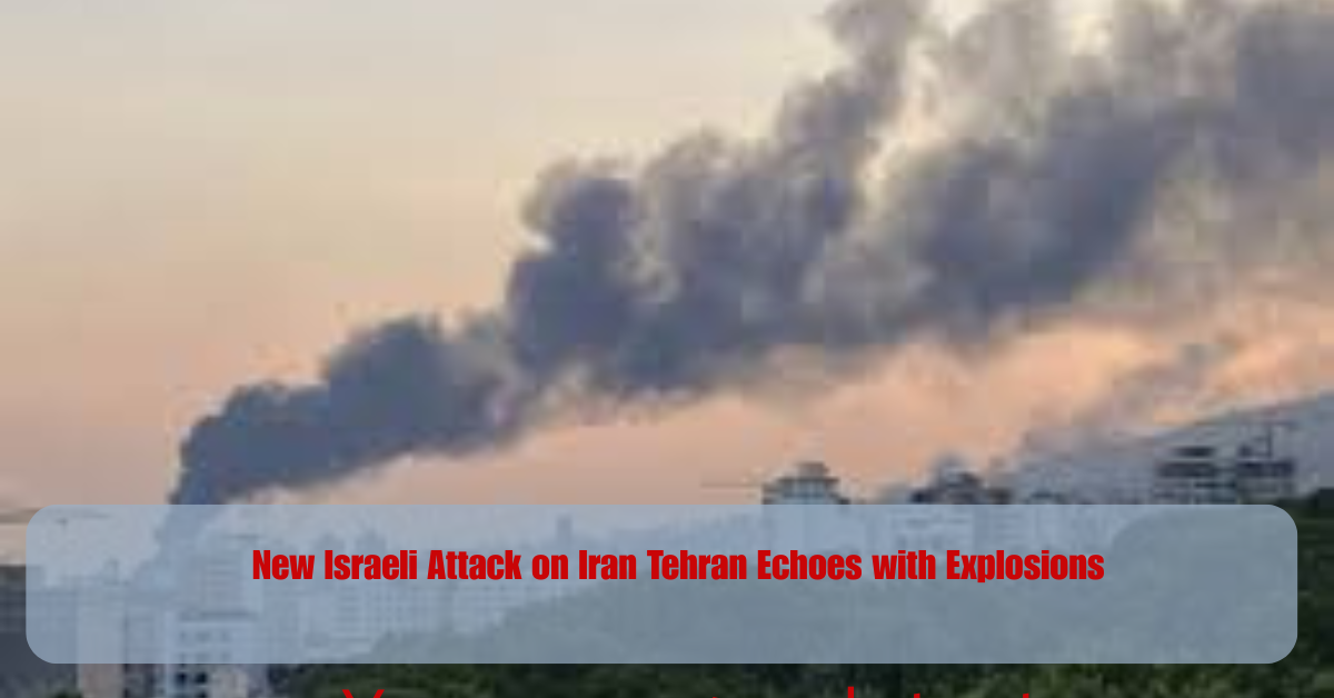 New Israeli Attack on Iran Tehran Echoes with Explosions 2 Add a heading 2025 06 18T091851.386