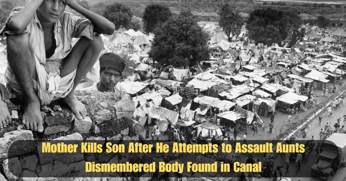 Mother Kills Son After He Attempts to Assault Aunts Dismembered Body Found in Canal 1 Add a heading 6 1