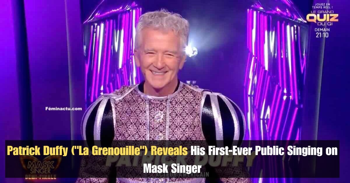 Patrick Duffy ("La Grenouille") Reveals His First-Ever Public Singing on Mask Singer 2 Add a heading 7 3