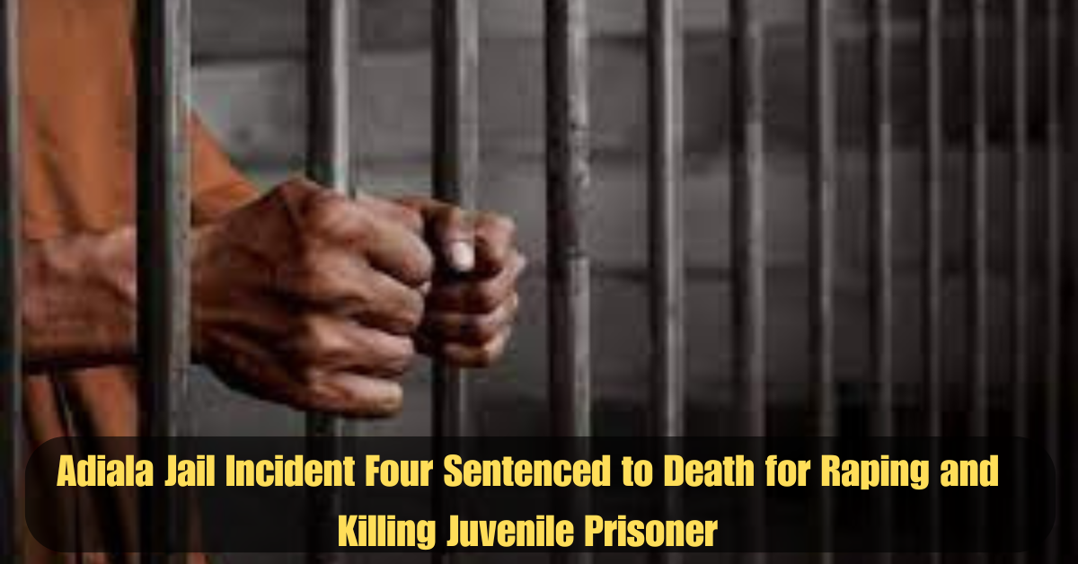 Adiala Jail Incident Four Sentenced to Death for Raping and Killing Juvenile Prisoner 2 Add a heading 79