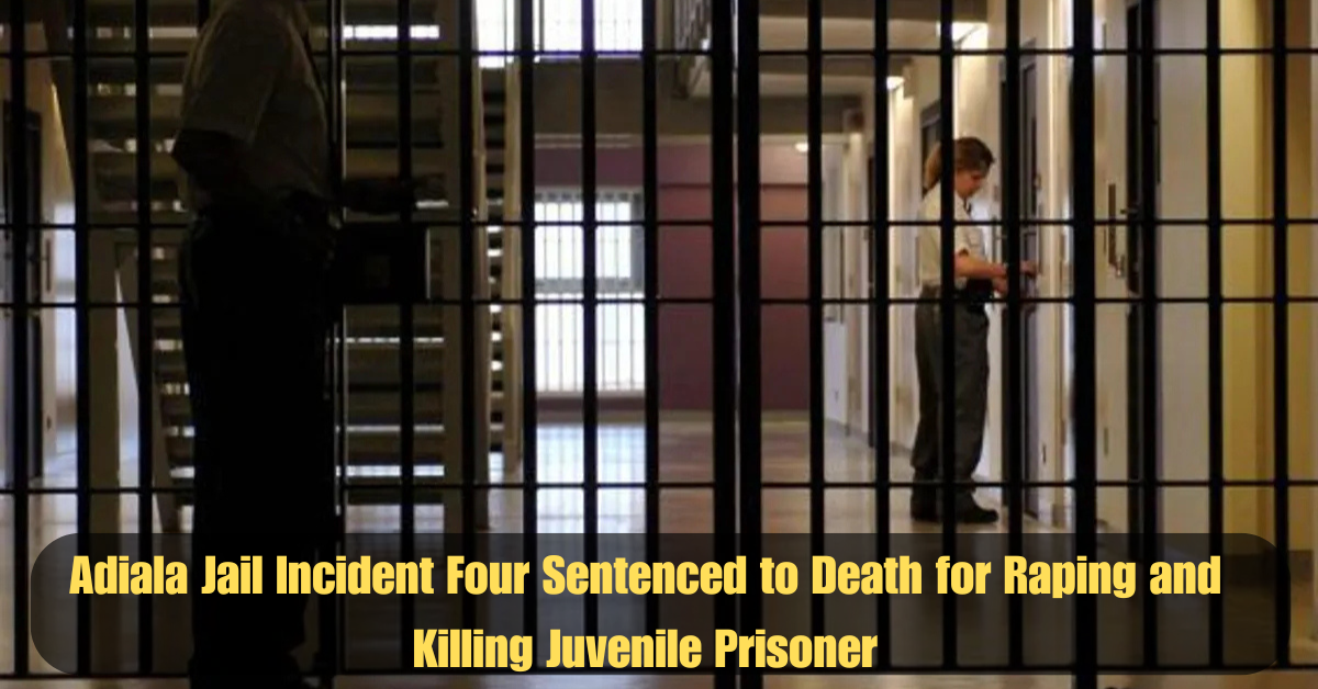 Adiala Jail Incident Four Sentenced to Death for Raping and Killing Juvenile Prisoner