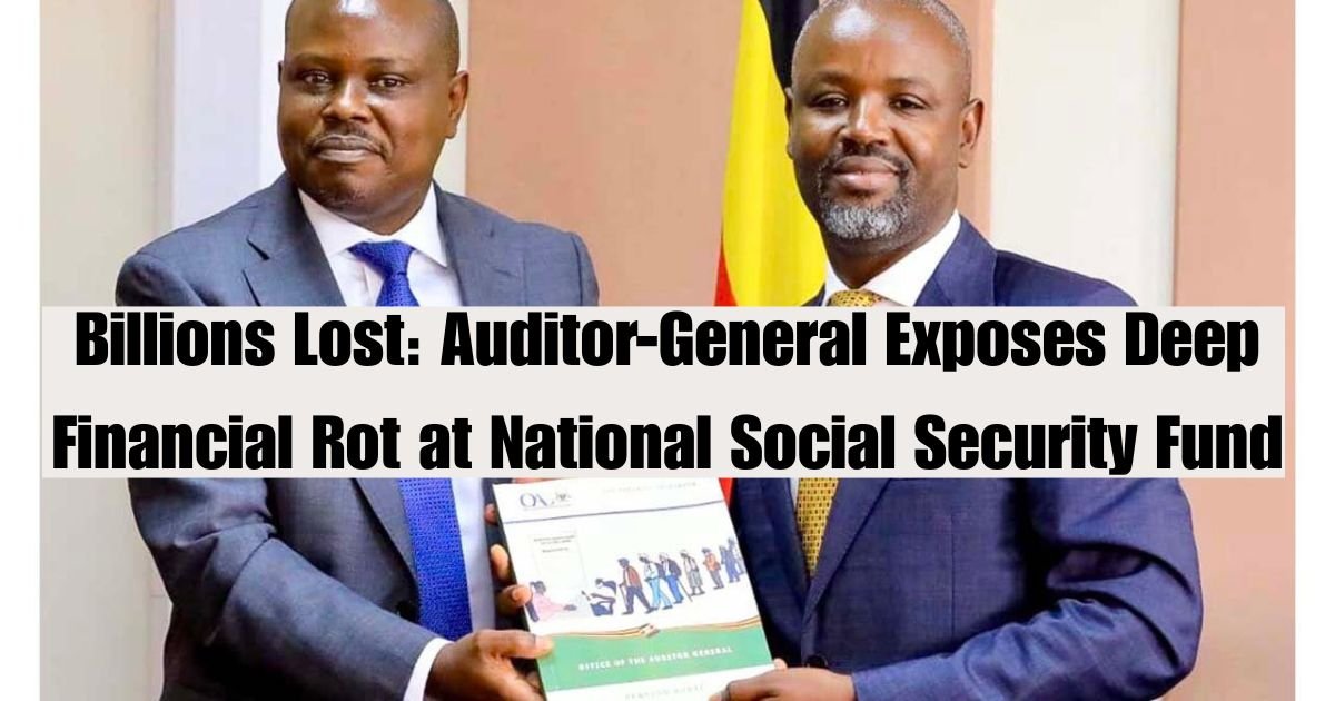 Billions Lost: Auditor-General Exposes Deep Financial Rot at National Social Security Fund