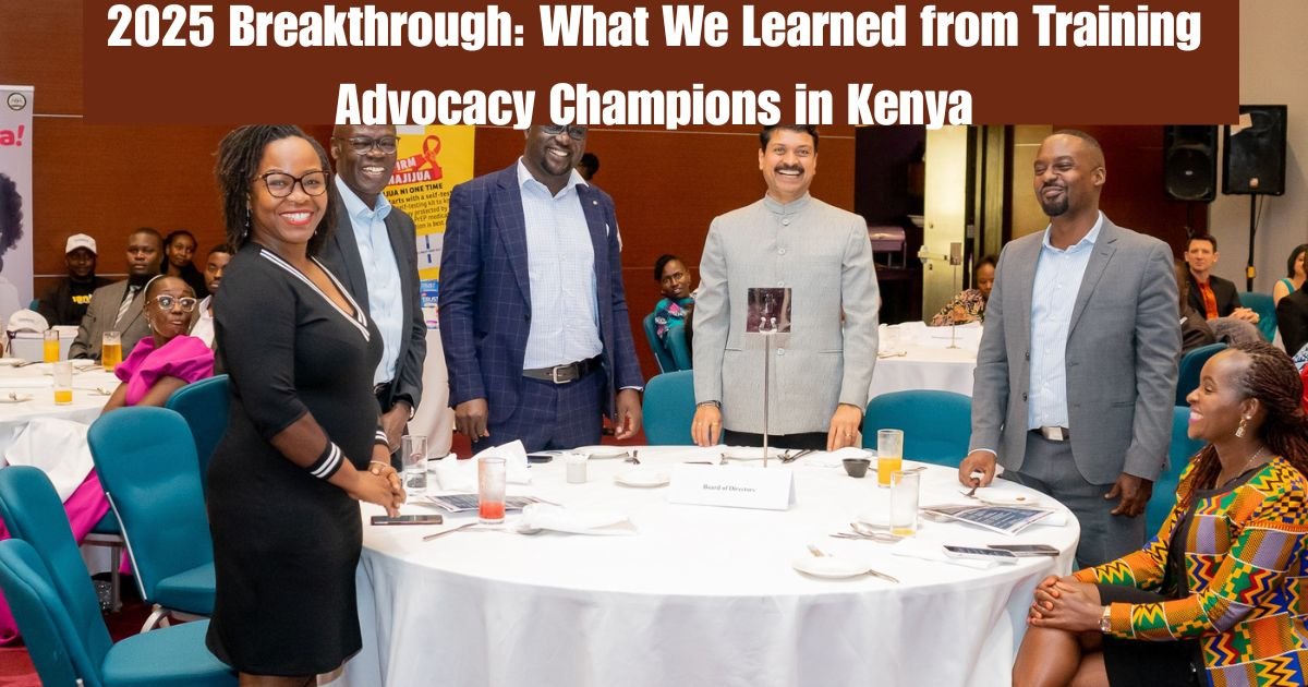 2025 Breakthrough: What We Learned from Training Advocacy Champions in Kenya