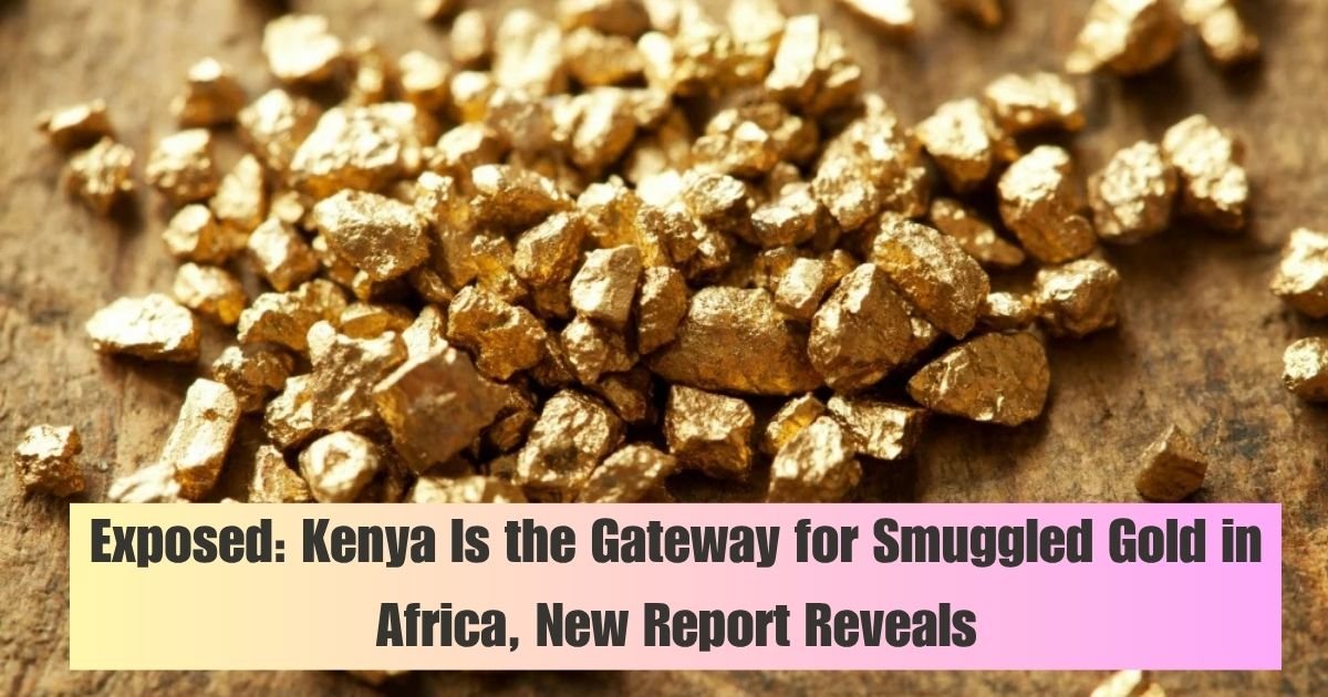 Exposed: Kenya Is the Gateway for Smuggled Gold in Africa, New Report Reveals