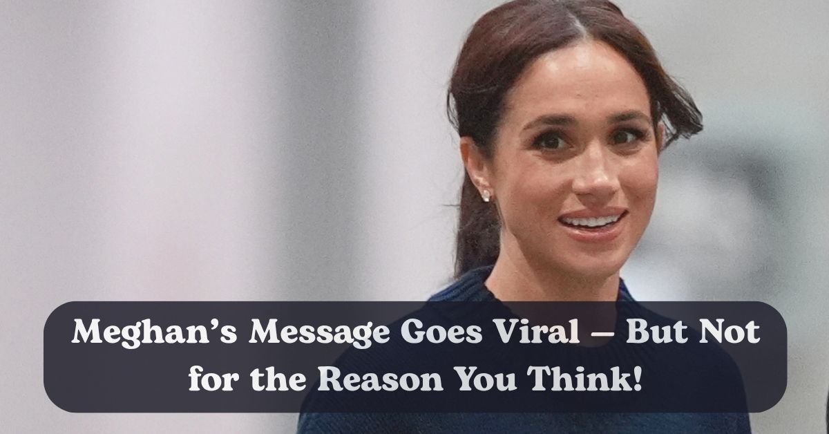 Fans spotted a surprising computer cursor in Meghan Markle’s emotional Instagram message.