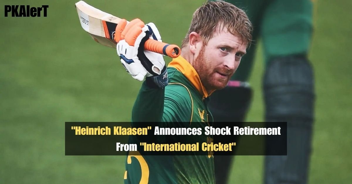 "Heinrich Klaasen" Announces Shock Retirement From "International Cricket"