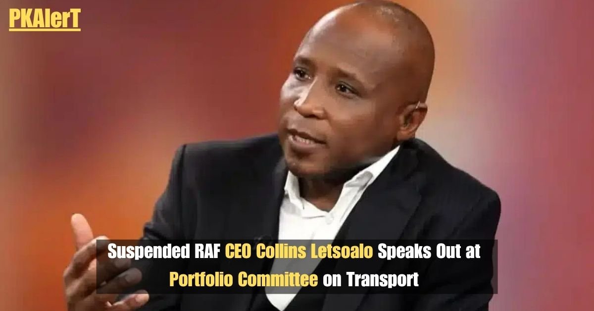 Suspended RAF CEO Collins Letsoalo Speaks Out at Portfolio Committee on Transport 2 Suspended RAF CEO Collins Letsoalo Speaks Out at Portfolio Committee on Transport