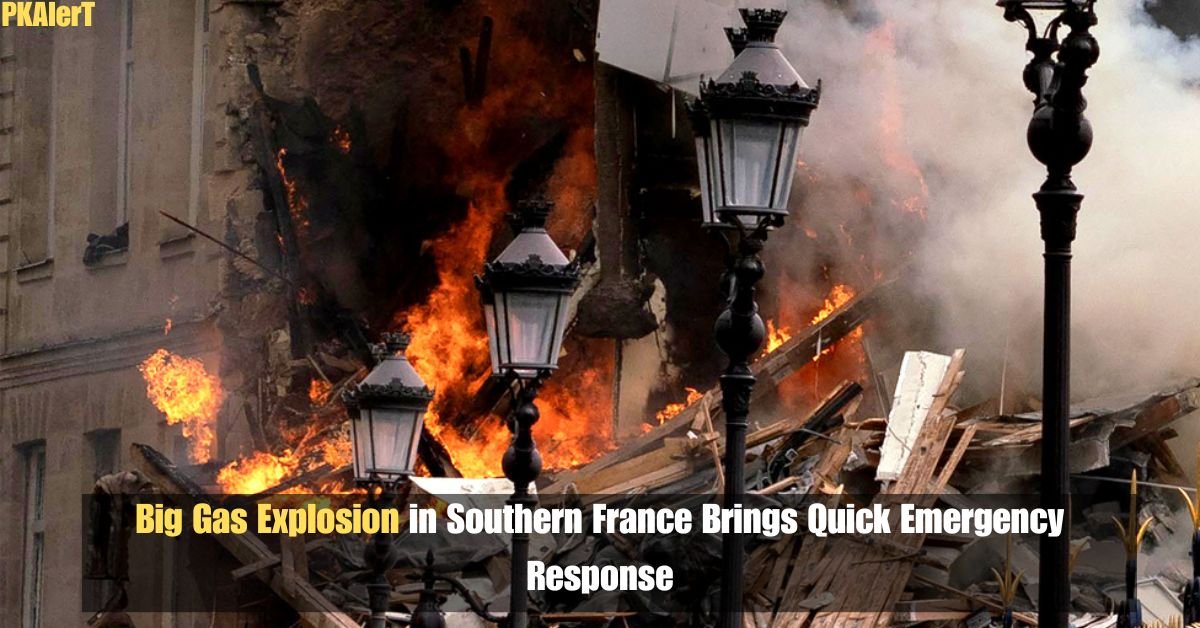 Big Gas Explosion in Southern France Brings Quick Emergency Response 2 Hardworking Mans Clever Strategy To Beat The Winter Cold During Work Hours Goes Viral 85 1