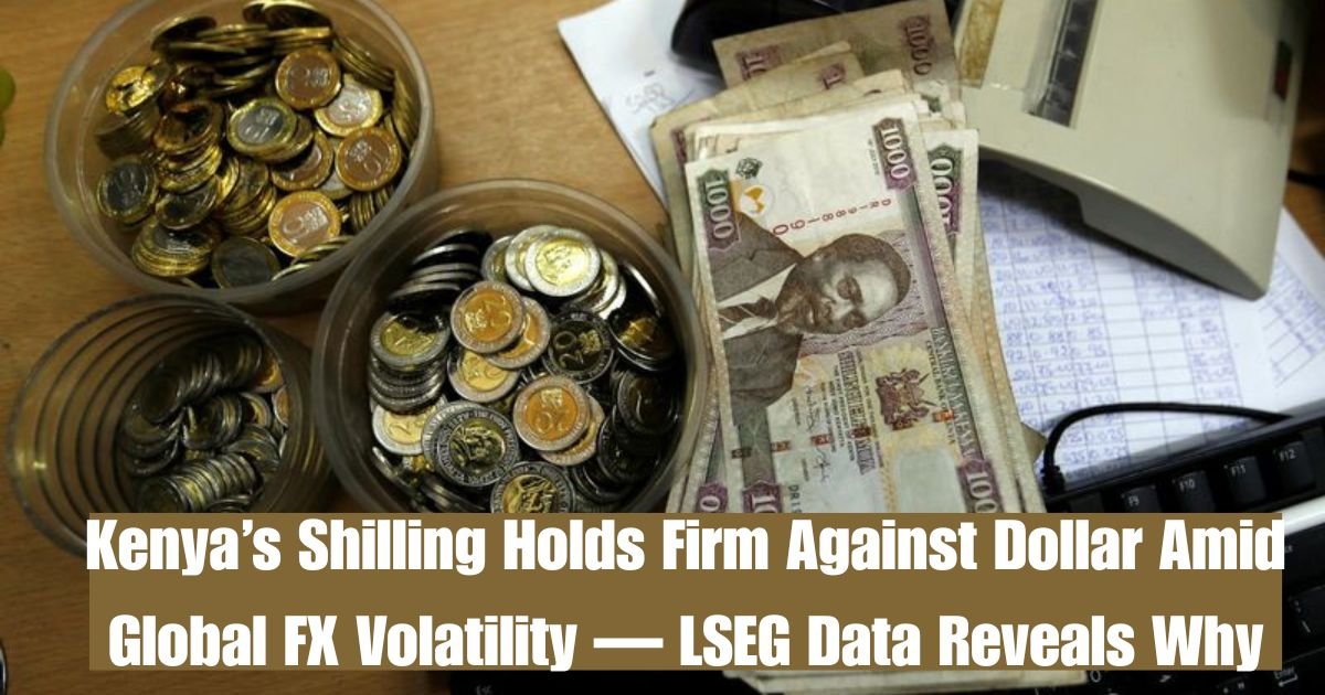 Kenya’s Shilling Holds Firm Against Dollar Amid Global FX Volatility — LSEG Data Reveals Why