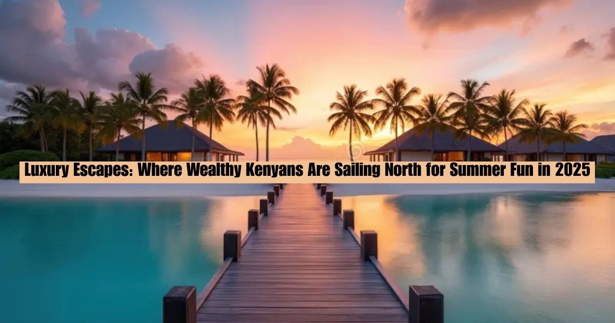 Luxury Escapes: Where Wealthy Kenyans Are Sailing North for Summer Fun in 2025 1 Luxury Escapes: Where Wealthy Kenyans Are Sailing North for Summer Fun in 2025