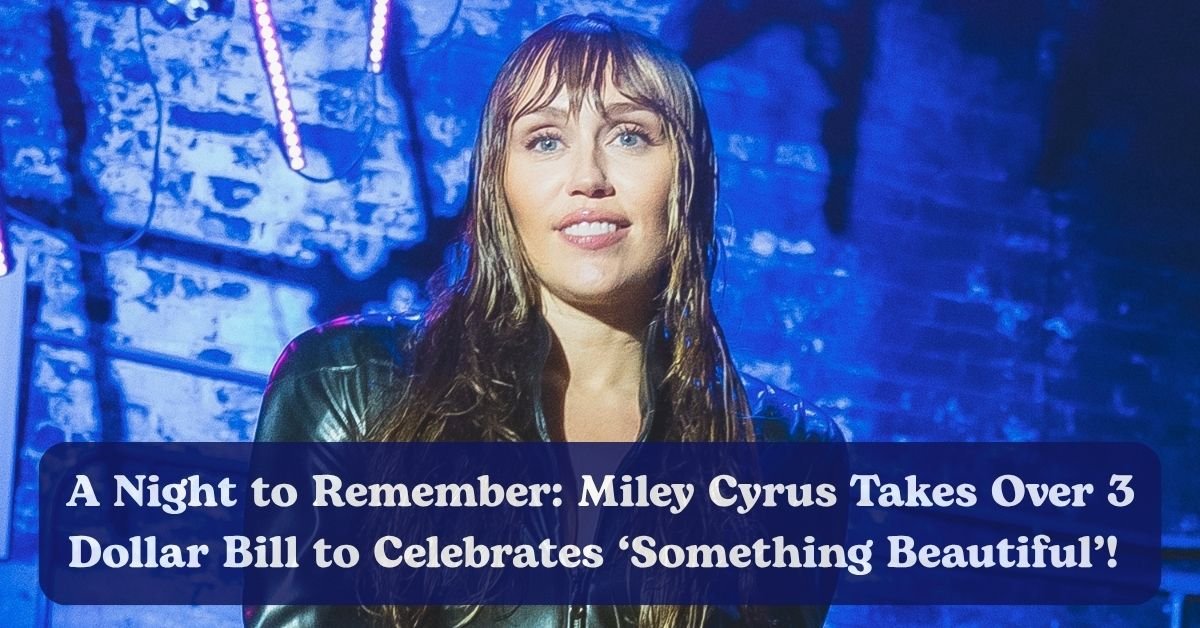Miley surprises fans at Brooklyn's 3 Dollar Bill to celebrate her 'Something Beautiful'