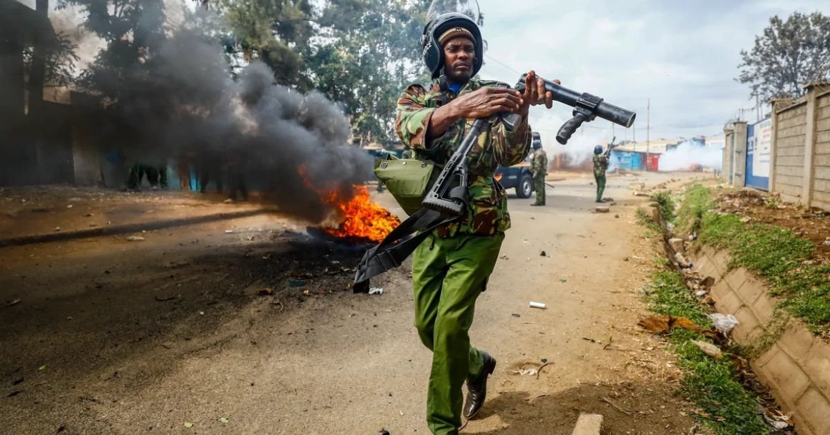 Police Shooting at Kenya Protest: Officer Detained After Man Injured at Anti-Brutality Rally 2 Police Shooting at Kenya Protest: Officer Detained After Man Injured at Anti-Brutality Rally