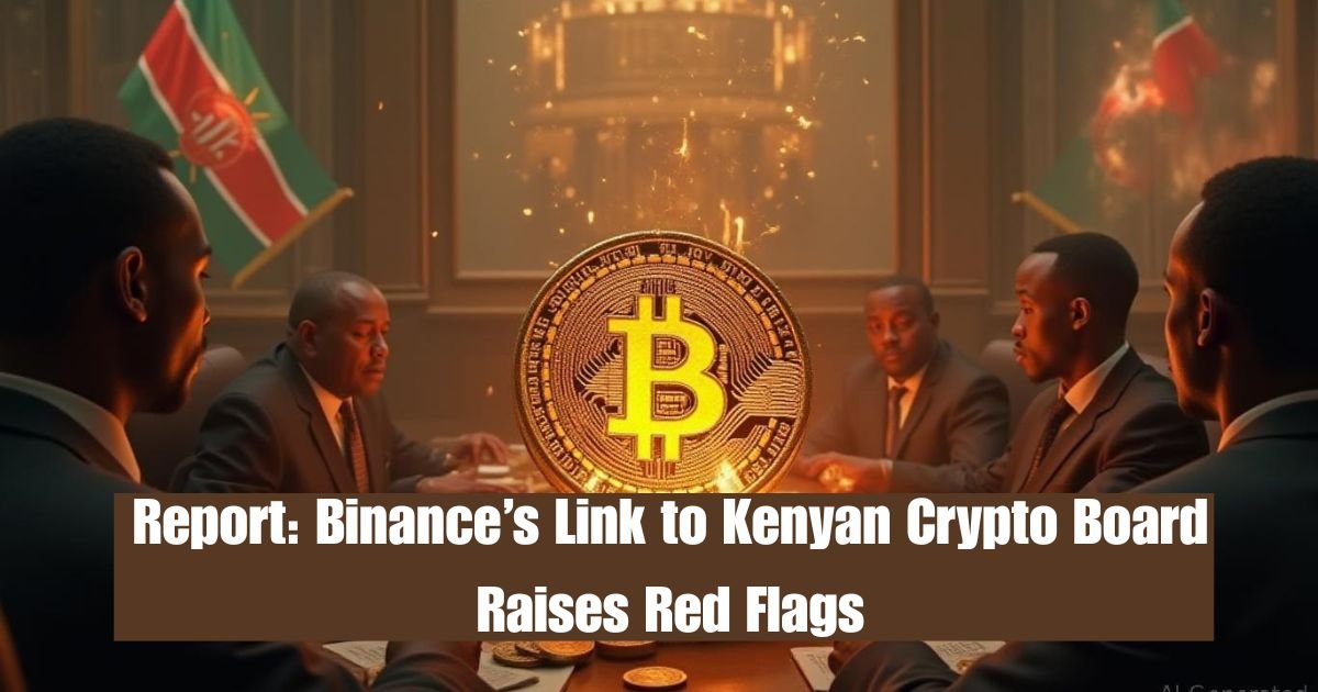 Report: Binance’s Link to Kenyan Crypto Board Raises Red Flags