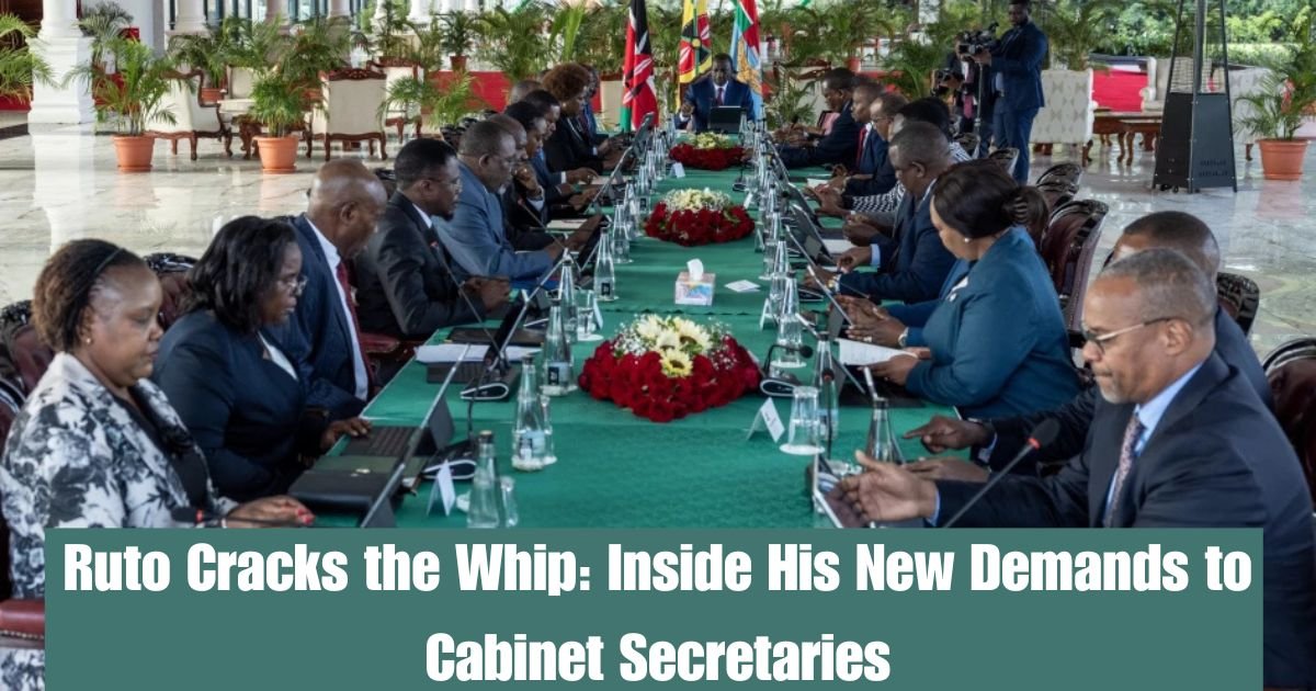 Ruto Cracks the Whip: Inside His New Demands to Cabinet Secretaries
