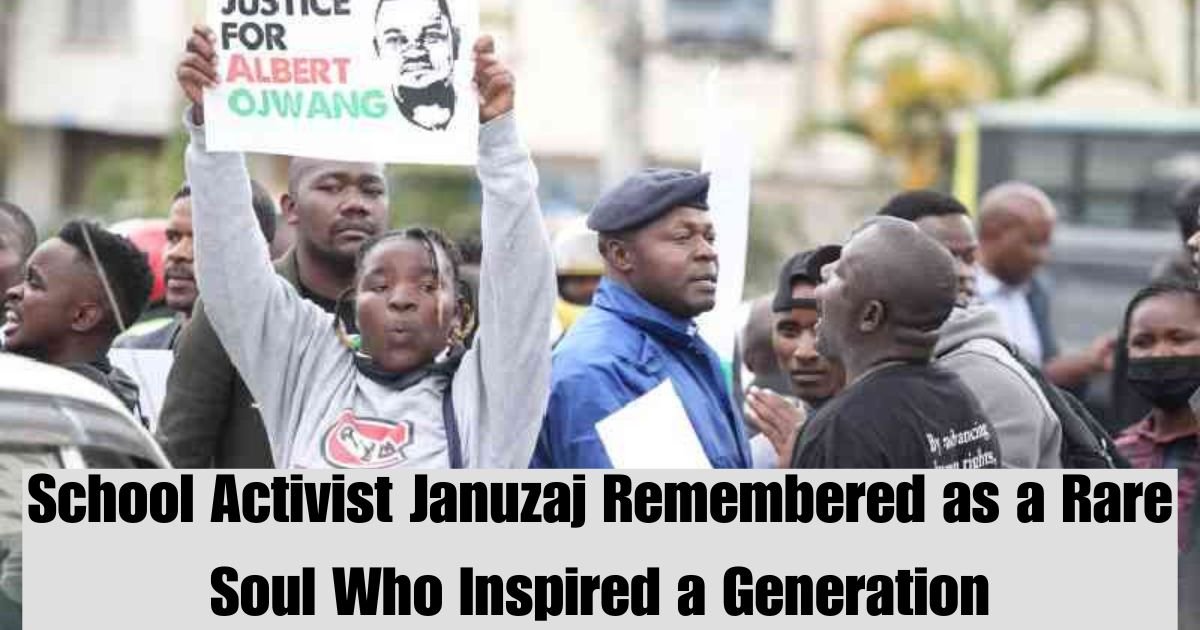 School Activist Januzaj Remembered as a Rare Soul Who Inspired a Generation