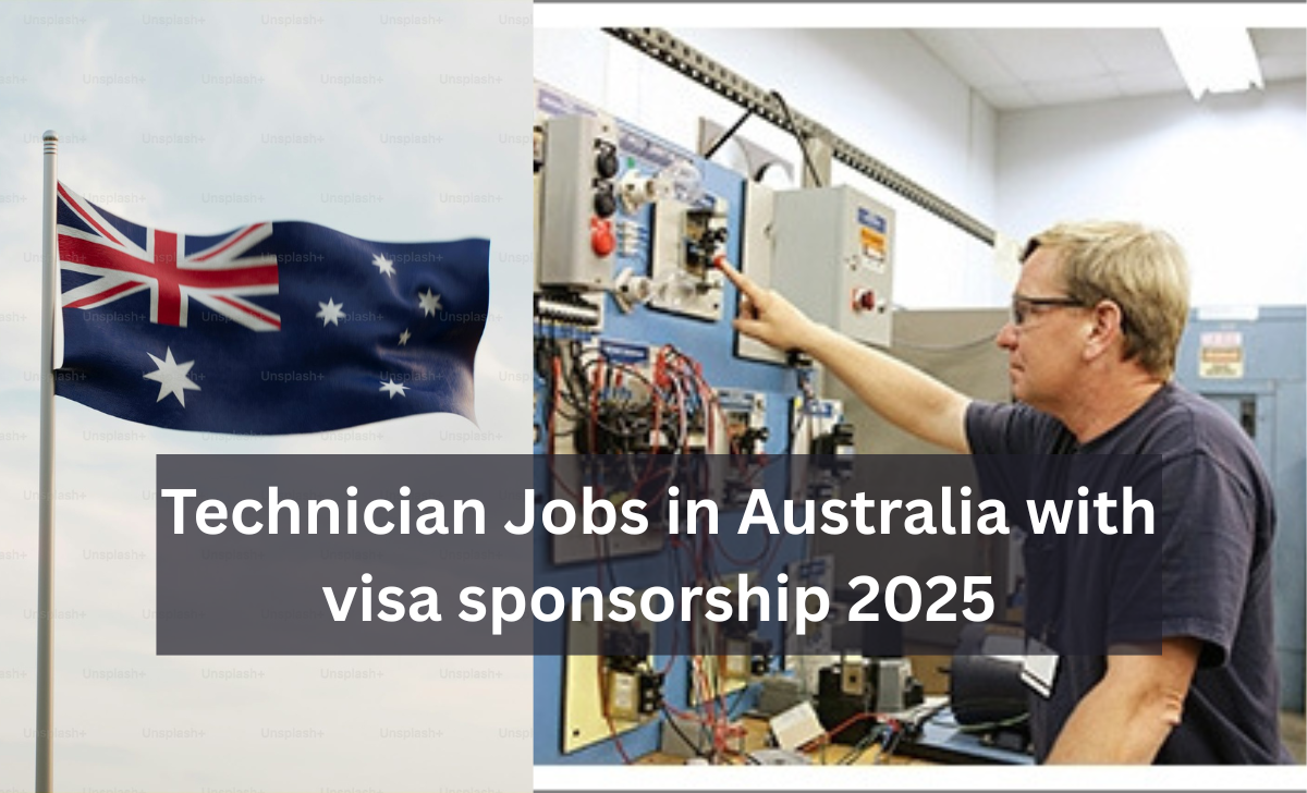Technician Jobs in Australia with visa sponsorship 2025