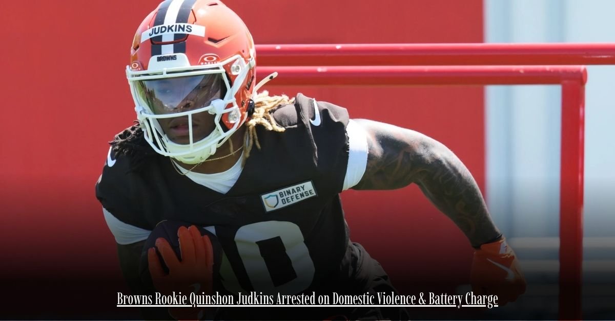 Browns Rookie Quinshon Judkins Arrested on Domestic Violence & Battery Charge 1 6 on Private Jet Presumed Dead After Crash Into San Diego Neighborhood 47 1