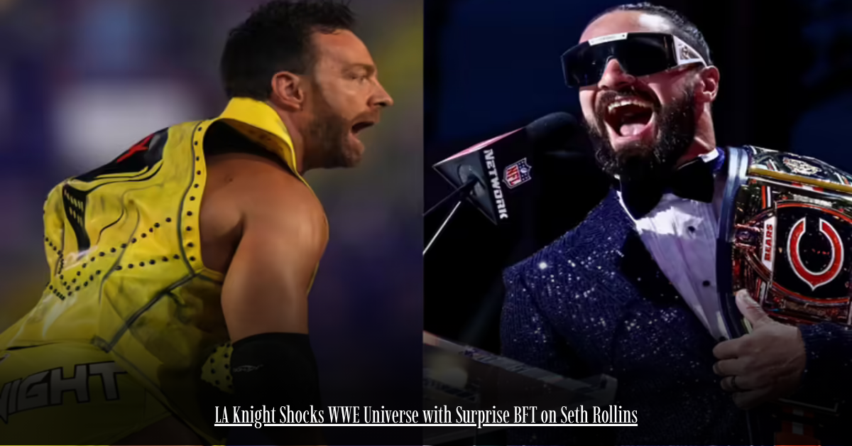 LA Knight Shocks WWE Universe with Surprise BFT on Seth Rollins 1 6 on Private Jet Presumed Dead After Crash Into San Diego Neighborhood 5