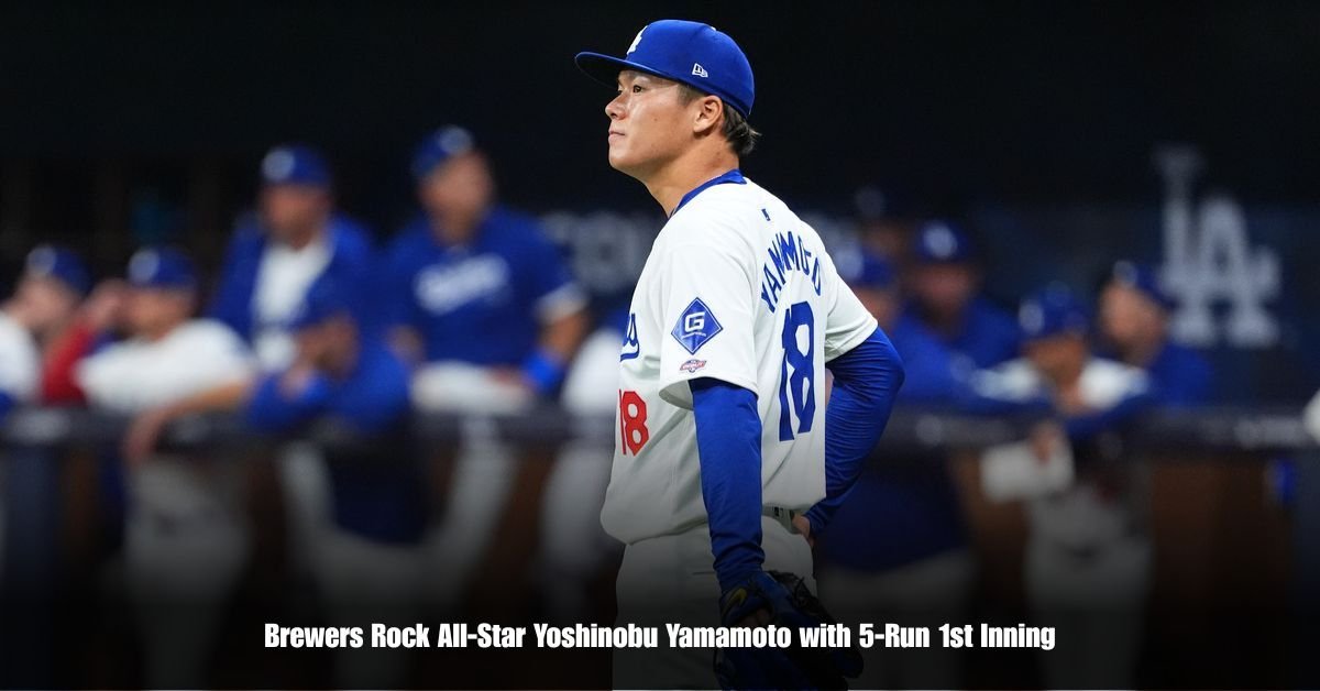 Brewers Rock All-Star Yoshinobu Yamamoto with 5-Run 1st Inning 1 6 on Private Jet Presumed Dead After Crash Into San Diego Neighborhood 59
